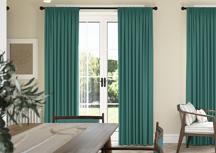 Kyoto Faux Silk, Orient - Made to Measure Curtains - Image 3